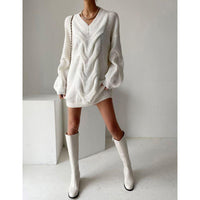 Vestido Feminino Frozen Tricô | Conforto e Estilo para o Seu Inverno - Miss Bella Store - Miss Bella Store