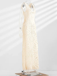 Vestido Feminino Longo de Crochê Mar e Sal - Miss Bella Store - Miss Bella Store