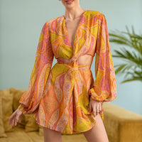 Vestido Feminino Tropical - Miss Bella Store - Miss Bella Store