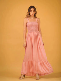 Vestido Longo Em Lastex Com Alça Em Tiras De Amarra Mais Cores - Miss Bella Store - Miss Bella Store