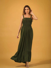 Vestido Longo Em Lastex Com Alça Em Tiras De Amarra Mais Cores - Miss Bella Store - Miss Bella Store