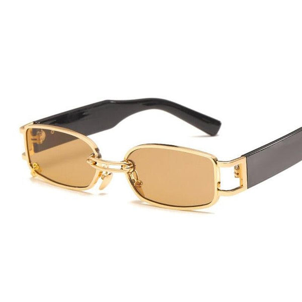 Óculos de Sol Feminino Elegance OC 13 Miss Bella Imports Dourado / Marrom 