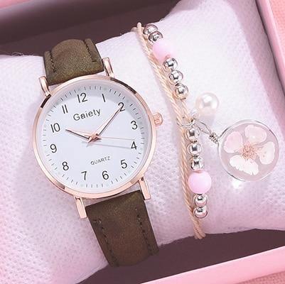 Relógio Luxury + Bracelete Grátis [ÚLTIMAS UNIDADES] - Miss Bella 