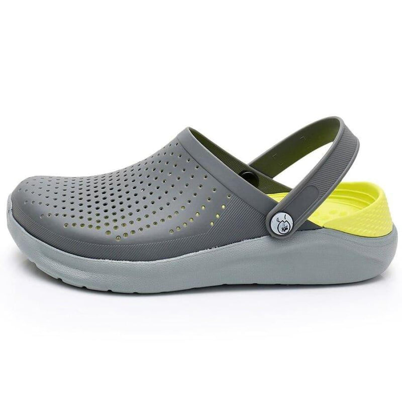 Sandália Crocs Confortável - Ultra Comfy Sandals Calçados 106 AmploTech CINZA 33 