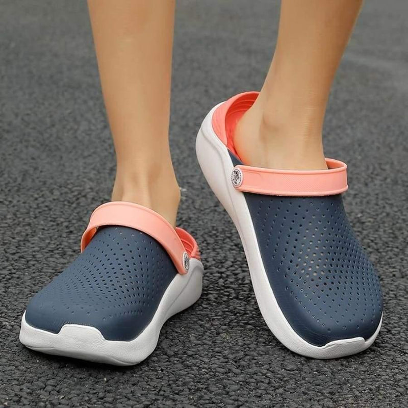 Sandália Crocs Confortável - Ultra Comfy Sandals Calçados 106 AmploTech ROSA 33 