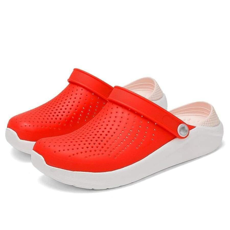Sandália Crocs Confortável - Ultra Comfy Sandals Calçados 106 AmploTech VERMELHO 33 